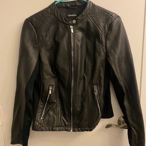 Express leather jacket